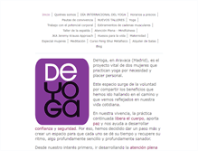 Tablet Screenshot of deyogaparati.es